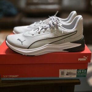 Puma Gray Athletic Sneakers